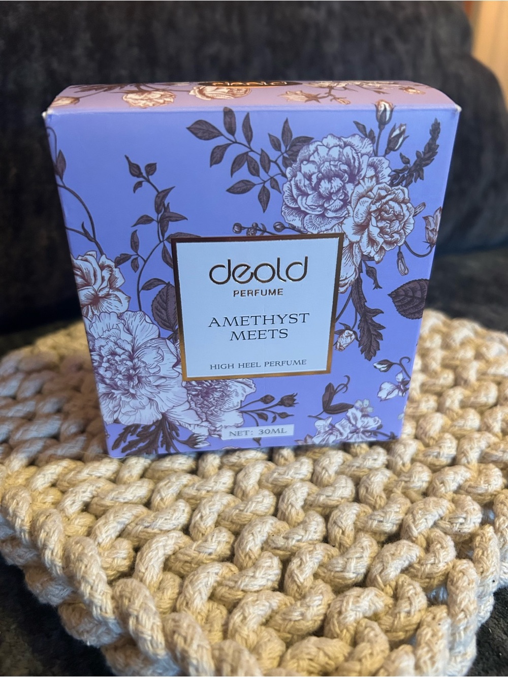 Amethyst Meets Perfume - Purple Scented Gift Box